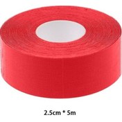 Resim Kırmızı 2.5 Cm X 5 M 5m Yüz Bakımı Kinesiyoloji Bandı 2.5/5cm Mjvca4 Çok Renkli 