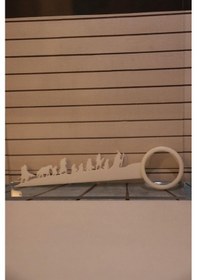 Resim Yüzüklerin Efendisi Kitap Ayracı-84 