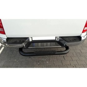 Resim Drs Tuning Volkswagen Amarok Arka Basamak Q76 Siyah 2010 ve Sonrası 