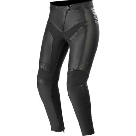 Resim Alpinestars Stella Vika Leather Pants Deri Kadın Motosiklet Pantolonu 