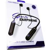 Resim ZERO LAND MTXDPN Polygold PG-100 Bluetooth Kulaklık – Ergonomik Boyun Bantlı Tasarım, Net Ses (203716) ve Ko 