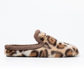 Resim Macarena Kadın Terlik/ Panduf ( Ev ) ANAI146-MK LEOPARDO Camel 