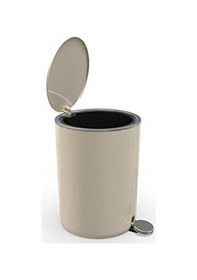Resim Primanova M-E66-09 Lenox 5 Lt Pedallı Çöp Kovası Bej 