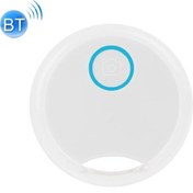 Resim 2 Adet S8 Yuvarlak Bluetooth Anti-Kayıp Cihaz Beyaz (Yurt Dışından) 