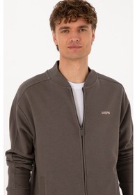 Resim U.s. Polo Assn. Erkek Vizon Hırka Örme 50315612-vr052 Vizon 