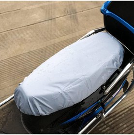 Resim Vespa GTS 300 Motosiklet Gri Sele Kılıfı Örtüsü Brandası-123888 