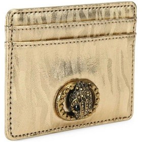 Resim Kurt Geiger Chelsea Card Holder Kadın Deri Kartlık Altın 