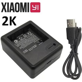 Resim Az13-1 Xiaomi Yi 2k Aksiyon Kamera Uyumlu İkili Pil Şarj Aleti 