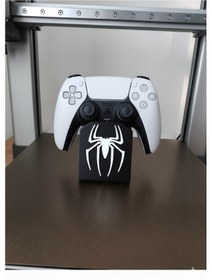 Resim Ps5/ps4/xbox Uyumlu Oyun Temalı Controller Tutucu - The Last Of Us, Elden Ring, Spiderman Özel Seri Spiderman Siyah 