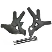 Resim Honmex Bmw F800gs/f700gs/f650gs Twin 2008-2018 İçin Siyah Plastik Çerçeve Yan Panel Koruması - Aşınma Ve Kirlilikten Koruma 