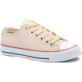 Resim Benetton 30728 Bej Kadın Spor Ayakkabı Bej 