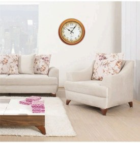 Resim Eskitme Görünümlü Okul Işyeri Ofis Otel Resepsiyon Duvar Saati Eskitme 