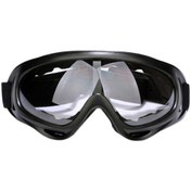 Resim Uv400 Koruyucu Lens Rüzgar Geçirmez Toz Geçirmez Kayak Gözlüğü Şeffaf Nu 