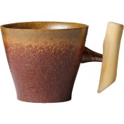 Resim Binduo Retro Japon Tarzı Kahve Kupa Sır Seramik 300 ml (Yurt Dışından) 