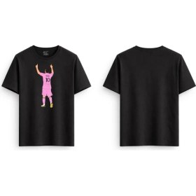Resim Rabona Fashion Messi Goat 10 Vintage Tee Tişört 