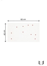 Resim Yiğit Metal Mıknatıslı Pano Beyaz Ofis/çalışma Odası İçin Mıknatıs Hediyeli Metal Magnet Hatıra Panosu 40 x 60 CM 