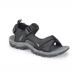 Resim Lumberjack Erkek Siyah Laggun Comfort Casual Outdoor Spor Sandaleti 