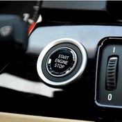 Resim YıldızTuning Bmw X6 Serisi E71 Kristal Start Stop Tuşu Kırmızı 2007-2014 