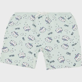 Resim Lela Desenli Streç Pamuklu 5'li Paket Boxer Kız Çocuk BOXER 6651009KEDI 