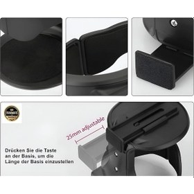 Resim Skoda Kodiaq 2016-2017-2018-2019-2020-2021-2022-2023-2024-2025 Ayarlanabilir Araç Bardak Tutucu 