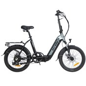 Resim E-Next 20" 12.8 Ah 250 W Gizli Batarya Gri Katlanabilir Elektrikli Bisiklet Strada