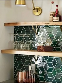 Resim Doğal Ahşap 20x85x4 Cm 2'li Gizli Bağlantılı Raf Ahşap 