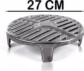 Resim Tiesa Home 27cm Ayaklı Uyuyan Soba Kuzine Kova Izgarası 