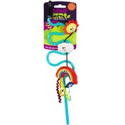 Resim Mad Cat Rainbow Chaser Kedi Otlu ve Matatabili Oyuncaklı Kedi Oltası 