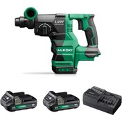 Resim Genel Markalar Hikoki DH1826DA-2.0 18V/2.0Ah 26mm 3.2j SDS Plus Kömürsüz Şarjlı Kırıcı Delici Matkap 