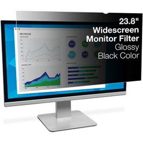 Resim 3M Privacy Filter For 23.8 In. Widescreen Monitor .Black 