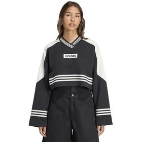 Resim adidas Crew Sweatshırt Kadın Sweatshirt Siyah 