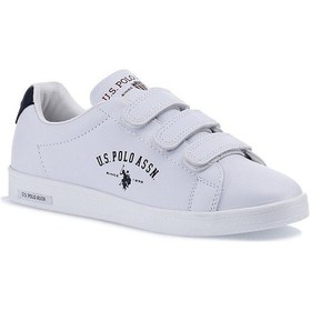 Resim U.s. Polo Assn Sınger Beyaz Günlük Spor Ayakkabı 3 Cırtlı Beyaz 