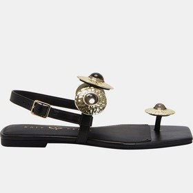 Resim Katy Perry The Camie Stone Kadın Siyah Taşlı Sandalet Siyah 