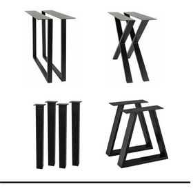 Resim Fbt Siyah Metal Sehpa Ayağı Metal Ayak 2ayak Model Belirtiniz Siyah 