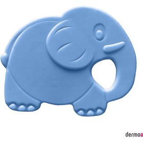 Resim Bambino Kauçuk Yumuşak Diş Kaşıyıcı Mavi Fil 