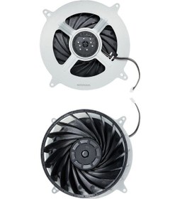 Resim Ps5 Fan 17 Kanat Playstation 5 Soğutma Fanı Cfı-1000 1100 1200 Uyumlu Yedek Parça Siyah 