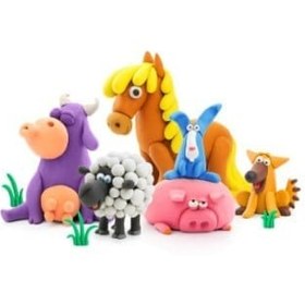 Resim Hey Clay Yaratıcı Kil Seti - Animals 