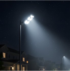 Resim Kendal KST241 KARAGÖL COB LED SOLAR SOKAK ARMATÜRÜ — 250W / 3.2V 8000mAh 