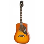 Resim Epiphone Dove Pro Elektro Akustik Gitar (Violin Burst) 