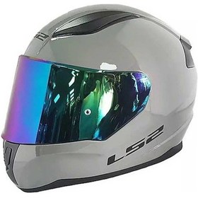 Resim Ls2 Rapid 2 Full Face Motosiklet Kaskı Gökkuşağı Vizörlü Beyaz 