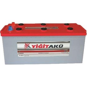 Resim 12 V 180 Ah Yiğit Akü D5 Düz Tam Kapalı 