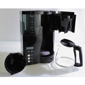Resim Melitta 100801 Optima Timer Zaman Ayarlı Filtre Kahve Makinesi Siyah 