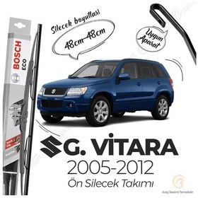 Resim Suzuki Grand Vitara Ön Silecek Takımı 2005-2012 Bosch Eco 