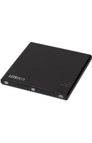 Resim Lıte-On DRW-EBAU108-11 8x USB 2.0 Slim Harici DVD Yazıcı Siyah 