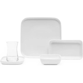 Resim Maxx Doria Vega Pure 6 Kişilik 24 Parça Kahvaltı Takımı PA2147 