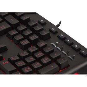 Resim Rampage Macromy KB-R33 Usb Kablolu RGB Makrolu Gaming Q Klavye 