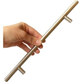 Resim 12 Adet Boy Kulp Inox 192 mm Kulp Mobilya Mutfak Dolabı Çekmece Dolap Kapak Kulpu Kulbu Metal Kulpları 