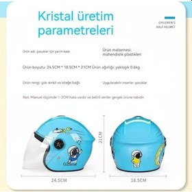 Resim Wondernest Sevimli Mevsim Mavi Kask Film Evrensel 4 Çocuk Çizgi Taşıyıcı Açık Açık Mavi 