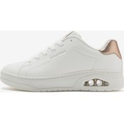Resim Skechers Uno Court - Courted Air Kadın Beyaz Sneakers 177700 Wht Beyaz 