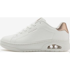 Resim Skechers Uno Court - Courted Air Kadın Beyaz Sneakers 177700 Wht Beyaz 